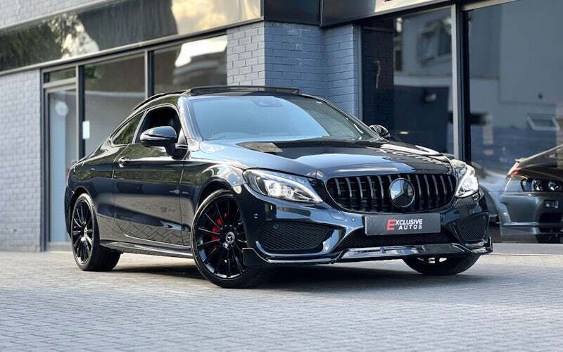 Black Used 2017 Mercedes C200 AMG line Coupe | £18,950 - Image 1/4