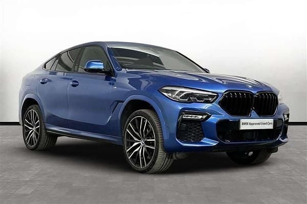 Blue Used 2020 BMW X6 M Sport SUV | £37,800 (Good price) - Image 1/3
