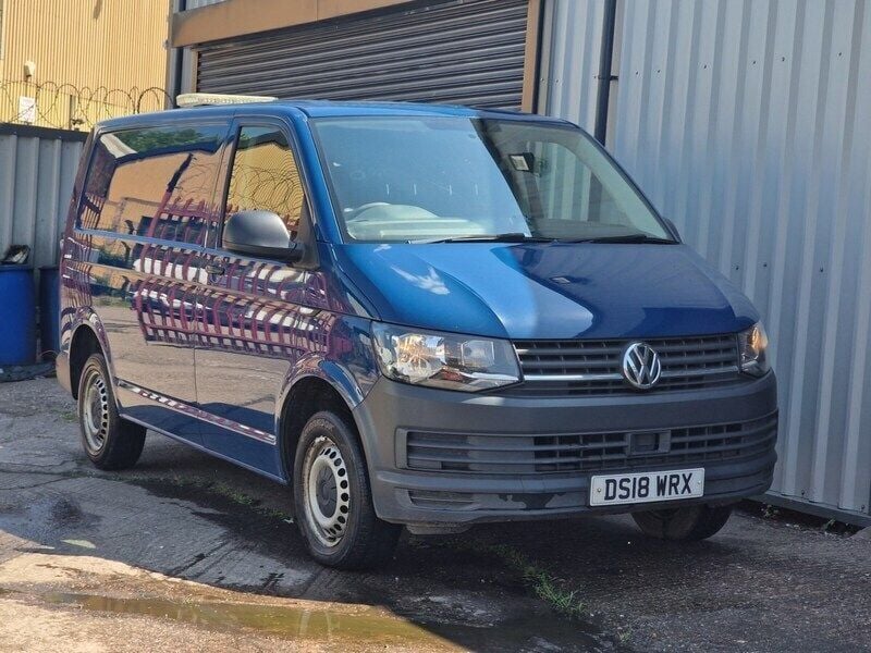 Blue Used 2018 VW T6 Startline Van | £7,995 (Super price) - Image 1/4