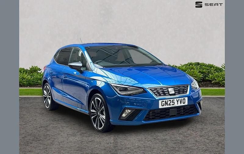 Blue Used 2025 Seat Ibiza XCELLENCE Lux Hatchback | £21,295 (A bit pricey) - Image 1/4