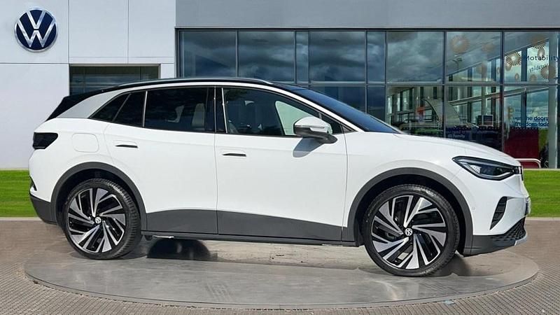 Used VW ID.4 Pro 210 kW (286 HP) 2025 Glacier white metallic black SUV