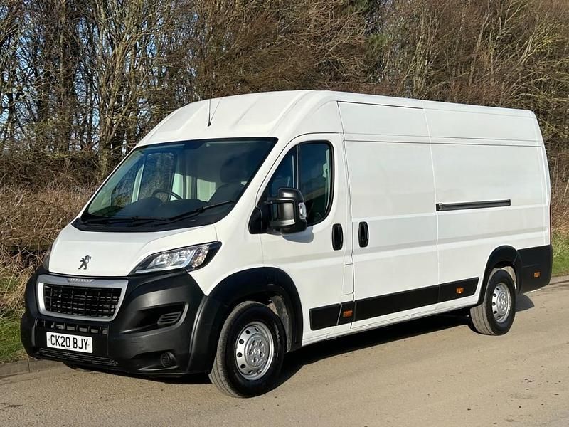 White Used 2020 Peugeot Boxer Van | £9,995 (A bit pricey) - Image 1/4