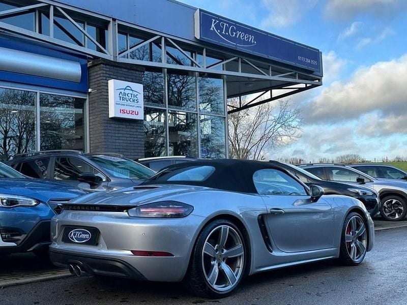 Used Porsche 718 Boxster 350 HP (257 kW) 2016 Silver Cabriolet