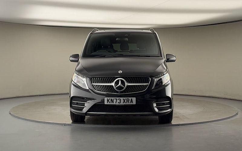 Used Mercedes V220 AMG line 163 HP (119 kW) 2023 Obsidian black MPV