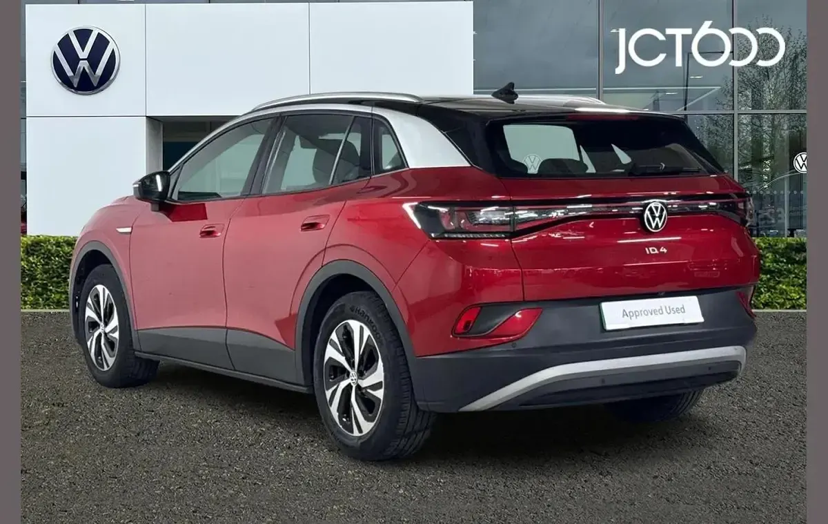 Used VW ID.4 Pure 108 kW (148 HP) 2022 Red SUV