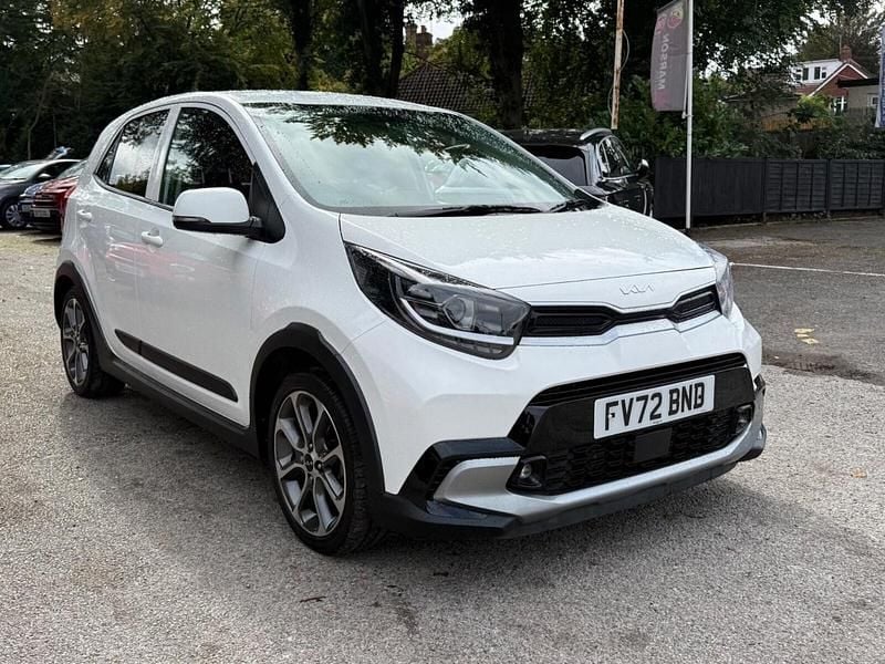 White Used 2022 Kia Picanto X-Line Hatchback | £13,995 (Fair price) - Image 1/4