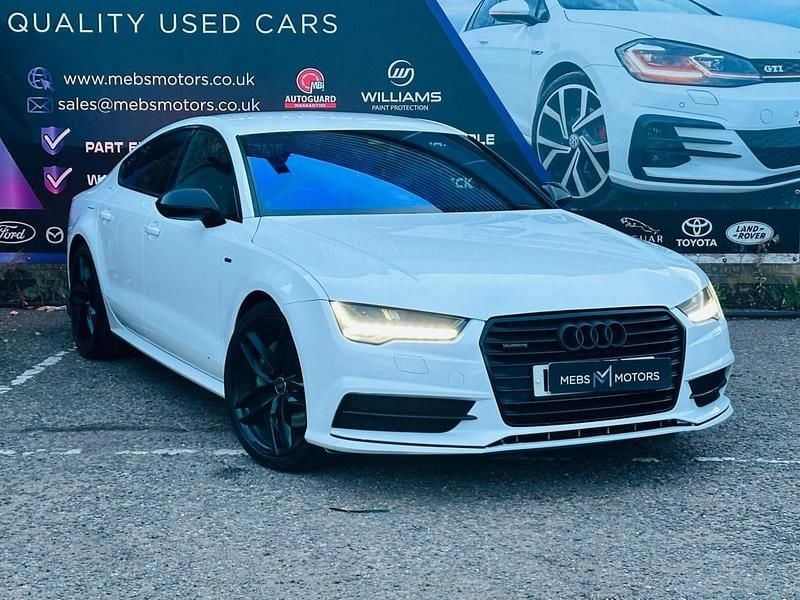White Used 2016 Audi A7 Sportback Black Edition Hatchback | £14,950 (Good price) - Image 1/3