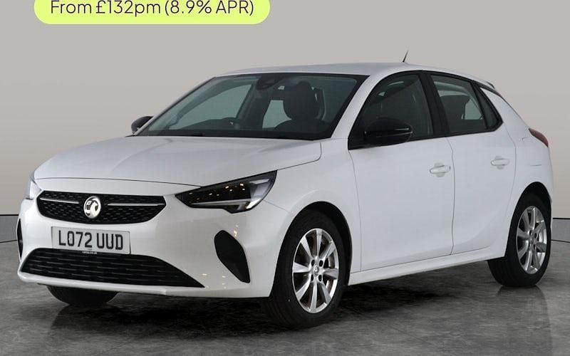 Used Vauxhall Corsa Design Edition 75 HP (55 kW) 2022 White Hatchback