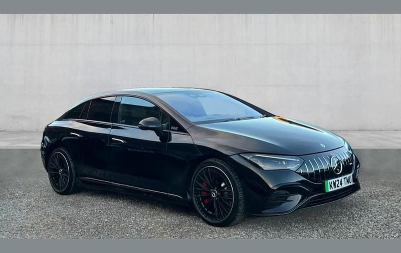 Black Used 2024 Mercedes EQE AMG 53 Edition Sedan | £53,795 (Expensive) - Image 1/4