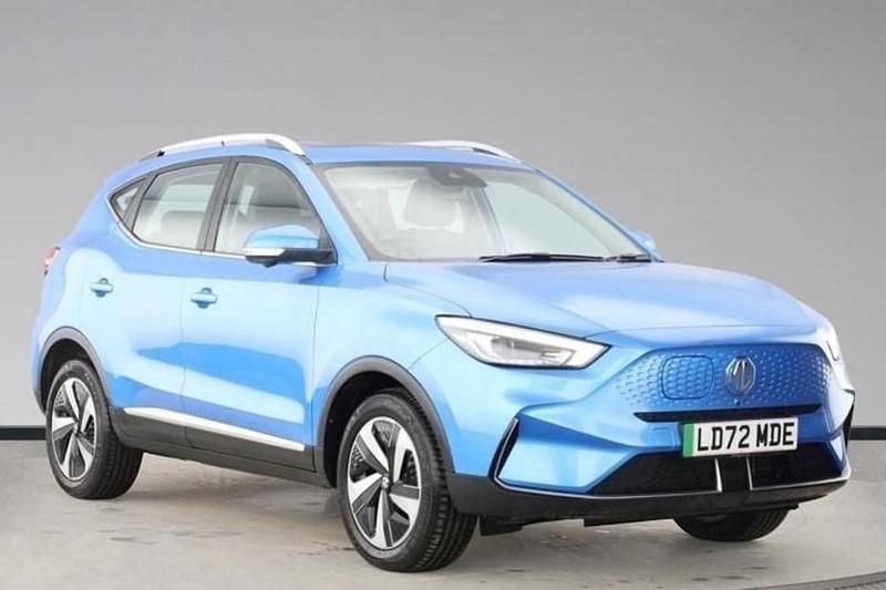 Used MG ZS Trophy 130 kW (177 HP) 2022 Blue SUV