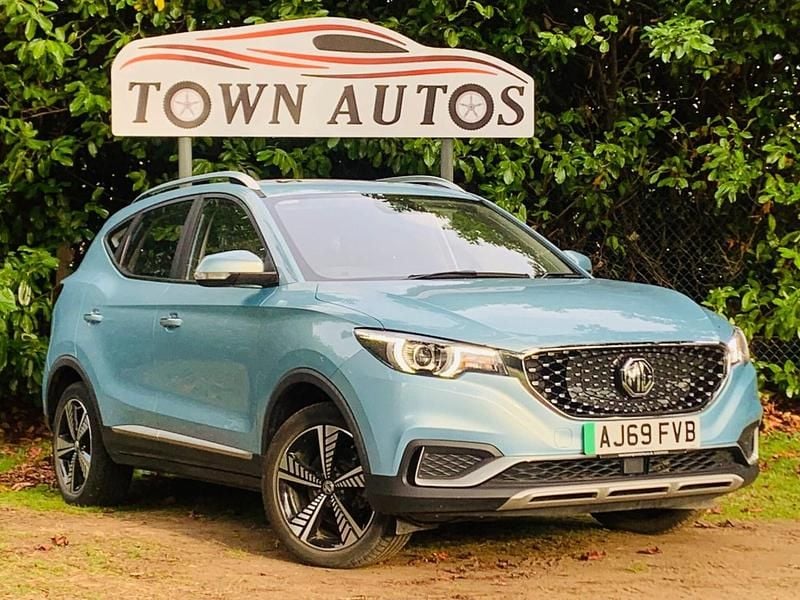 Blue Used 2020 MG ZS Exclusive Sedan | £8,690 (Good price) - Image 1/3
