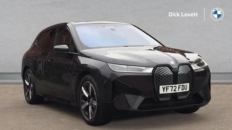 Grey Used 2022 BMW iX M Sport SUV | £34,495 (Fair price) - Image 1/4