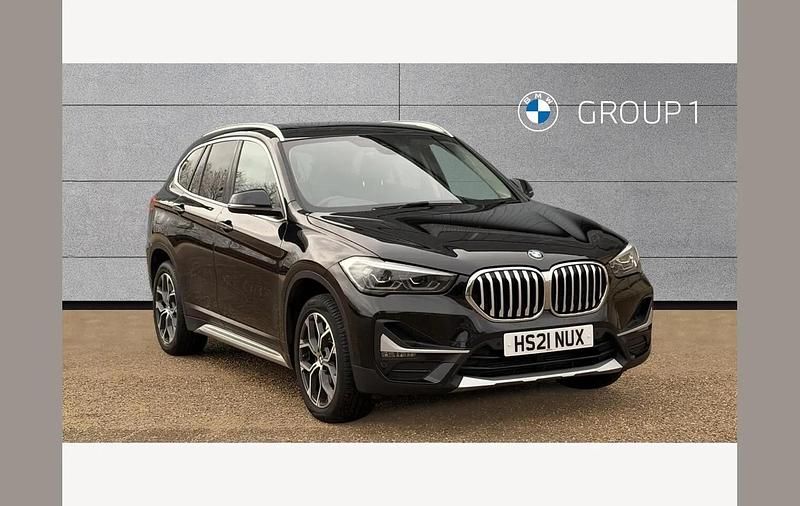 Black Used 2021 BMW X1 xLine SUV | £18,995 (Fair price) - Image 1/4