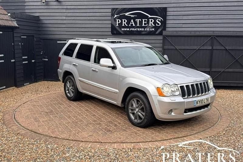 Used Jeep Grand Cherokee Overland 215 HP (158 kW) 2010 Silver SUV