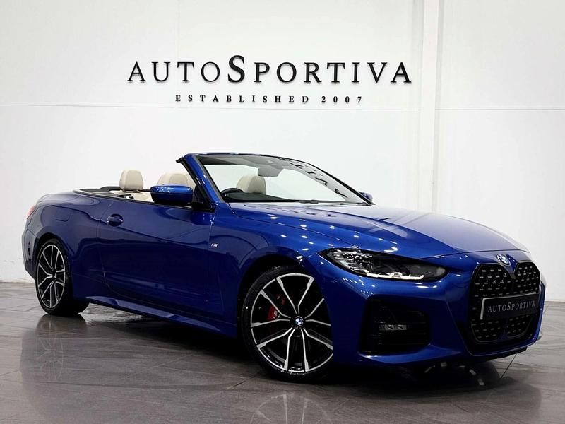 Used BMW 420 M Sport 2022 Blue Cabriolet