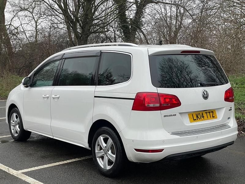 Usado VW Sharan SE 150 HP (110 kW) 2014 Branco Monovolume