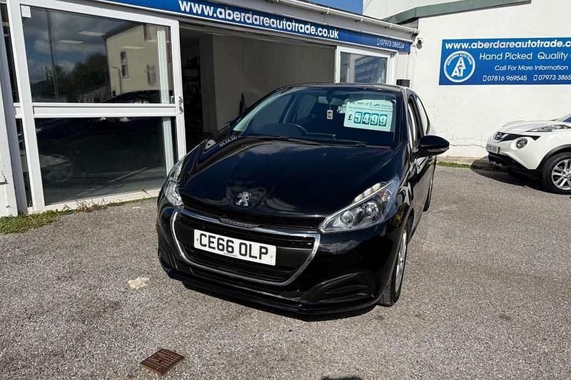Black Used 2016 Peugeot 208 Active Hatchback | £5,499 (Fair price) - Image 1/1