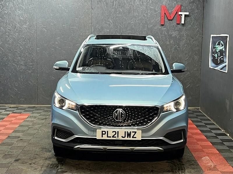 Used MG ZS Exclusive 105 kW (143 HP) 2021 Blue SUV