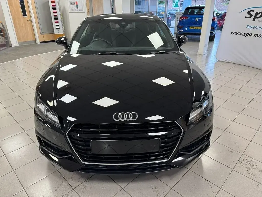 Used Audi TT S-Line 230 HP (169 kW) 2017 Black Coupe