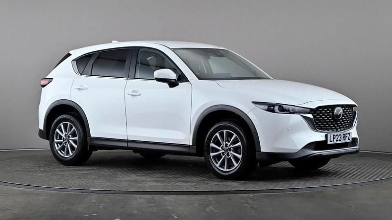 White Used 2023 Mazda CX-5 Center-Line SUV | £17,998 (Super price) - Image 1/4