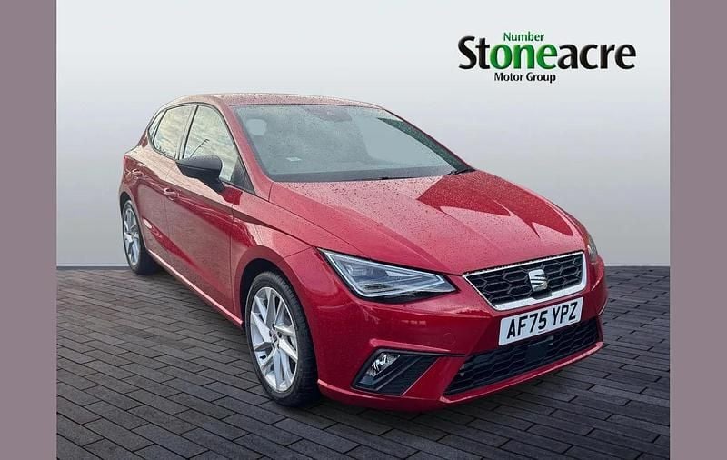 Red New 2025 Seat Ibiza FR Hatchback | £17,685 (Good price) - Image 1/4