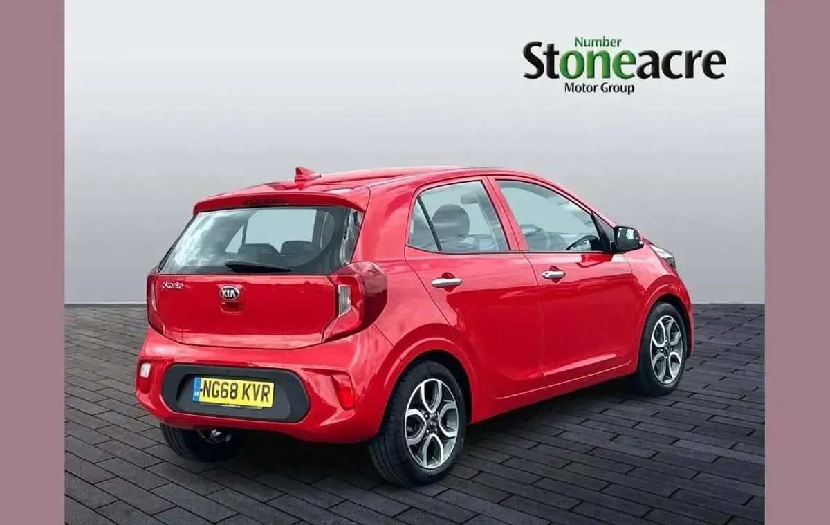 Used Kia Picanto 83 HP (61 kW) 2019 Red Hatchback