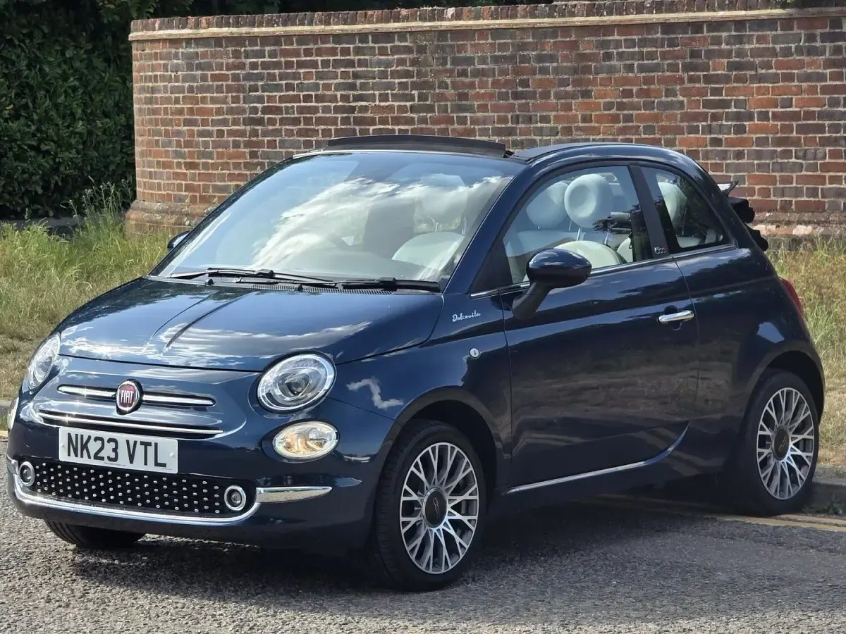 Used Fiat 500 Dolcevita 2023 Blue Cabriolet