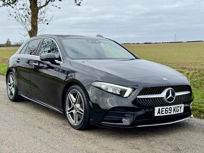 Black Used 2019 Mercedes A220 AMG Line Premium Hatchback | £16,950 (Fair price) - Image 1/3
