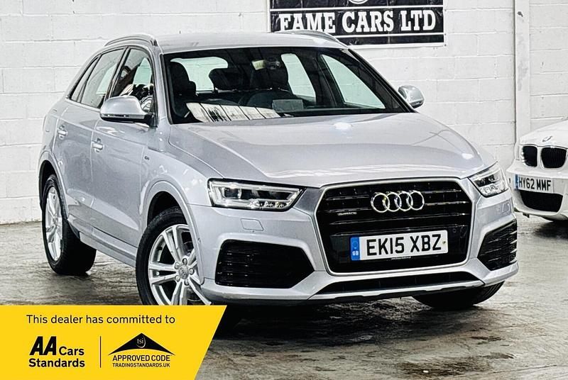 Used Audi Q3 S-Line 184 HP (135 kW) 2015 Silver SUV