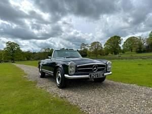 Used Mercedes 230 150 HP (110 kW) 1967 Blue Cabriolet