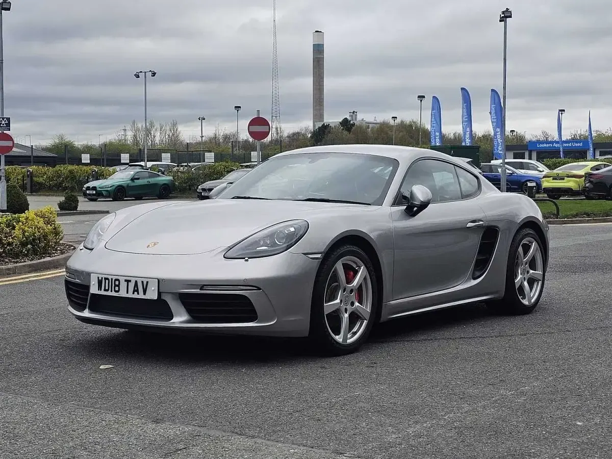 Used Porsche Cayman 2018 Silver Coupe