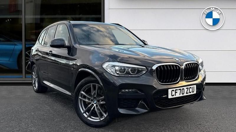 Grey Used 2021 BMW X3 M Sport SUV | £27,311 (Super price) - Image 1/4