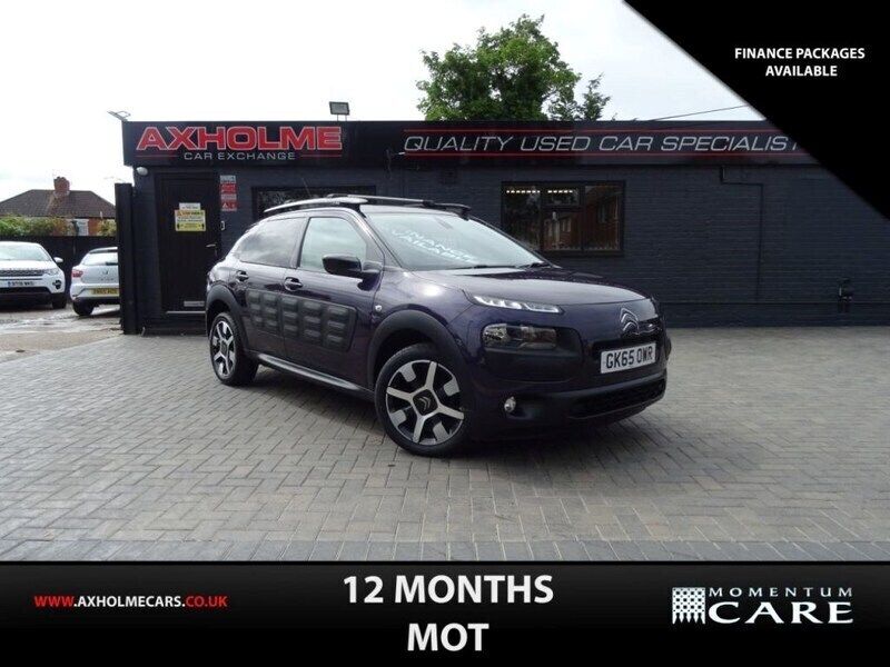 Mauve purple Used 2015 Citroën C4 Cactus Flair Hatchback | £4,495 (Good price) - Image 1/4