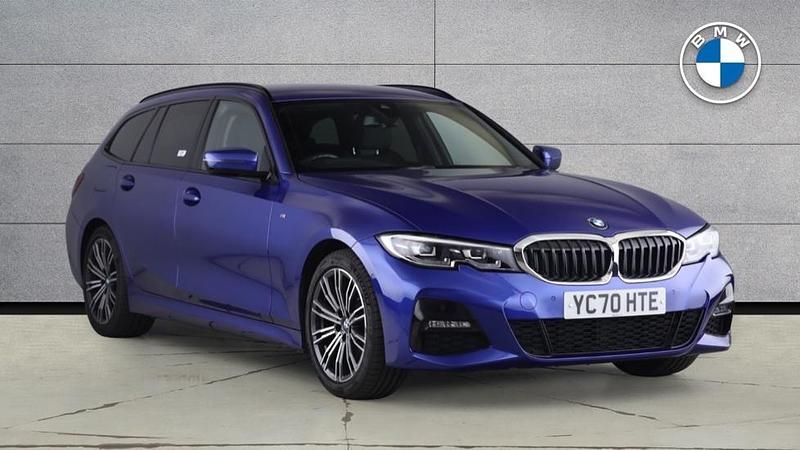 Used BMW 320 M Sport 187 HP (137 kW) 2020 Blue Estate