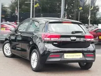 Used Kia Rio 2023 Black Hatchback