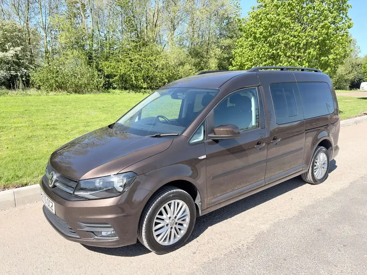 Used VW Caddy Life 122 HP (89 kW) 2020 Brown MPV
