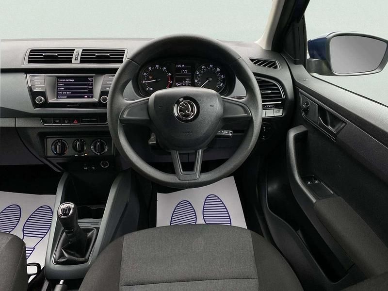 Used Skoda Fabia 2017 Blue Hatchback