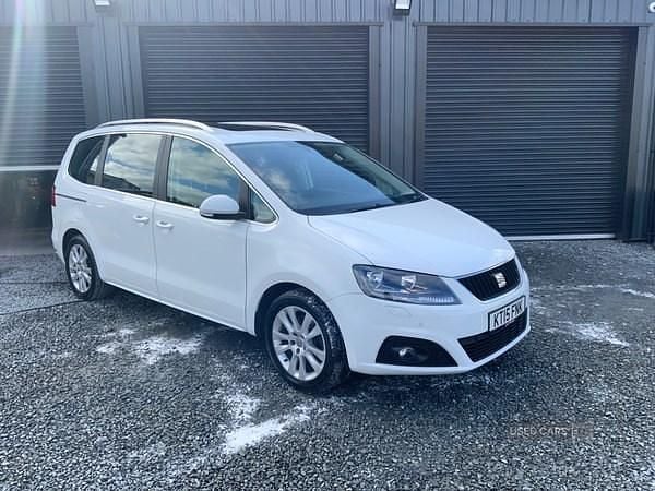 Used Seat Alhambra SE 177 HP (130 kW) 2015 White MPV