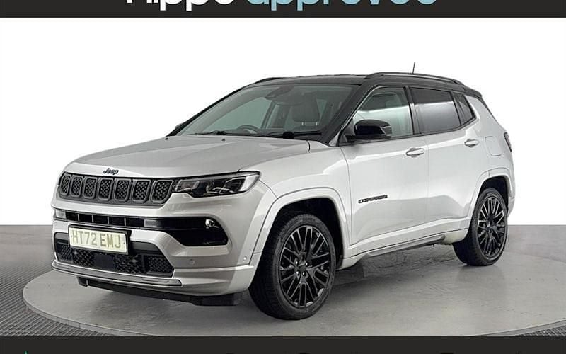 Silver/black Used 2022 Jeep Compass SUV | £16,720 (Fair price) - Image 1/4