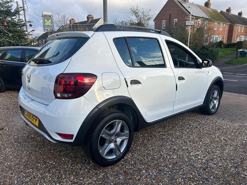 Used Dacia Sandero Ambiance 2018 White Hatchback