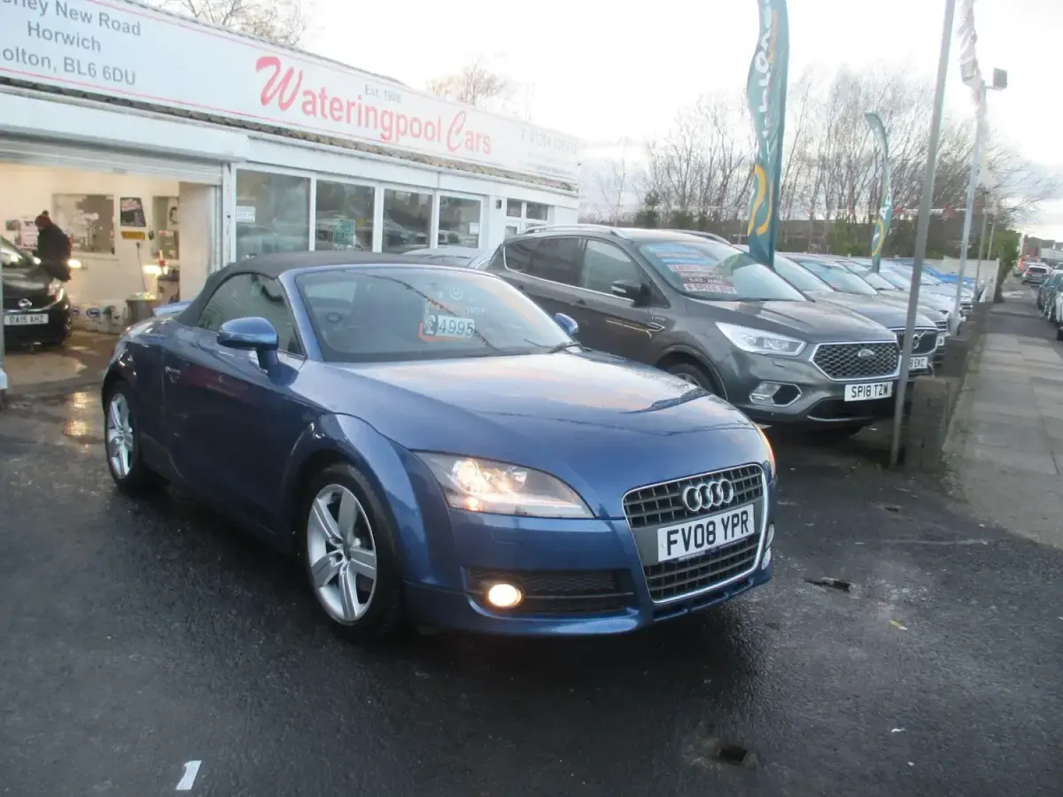 Begagnad Audi TT Performance 200 HK (147 kW) 2008 Blå Sportkupé