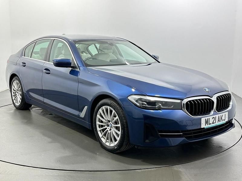 Used BMW 530e 2021 Blue Sedan