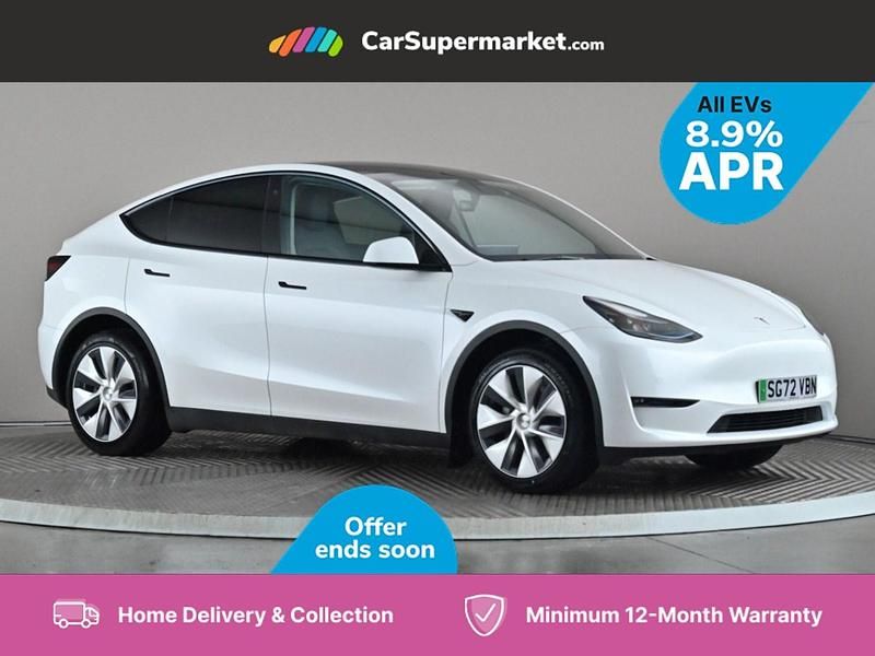 White Used 2022 Tesla Model Y Long Range AWD SUV | £25,297 (Fair price) - Image 1/3
