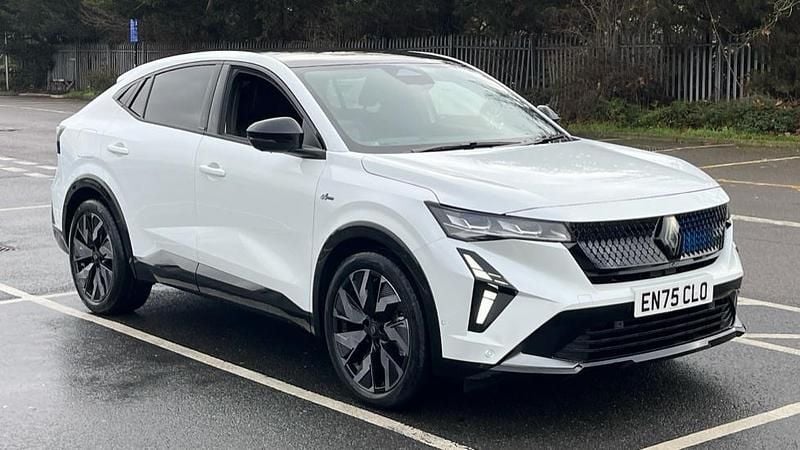 Twotone metallic arctic white with diamond black roof New 2025 Renault Rafale Iconic Esprit Alpine SUV | £34,289 (Super price) - Image 1/1