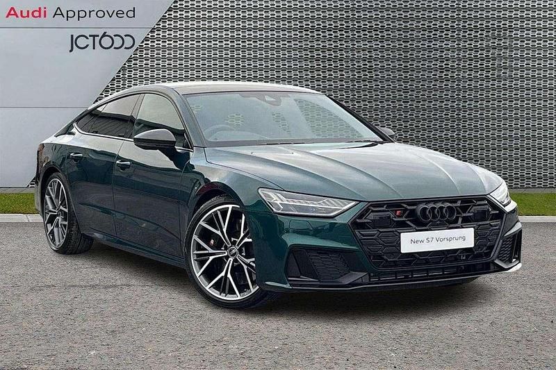 Green Used 2025 Audi S7 Advanced Hatchback | £72,990 - Image 1/4