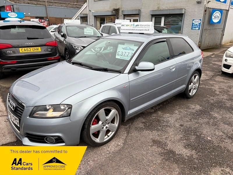 Used Audi A3 S-Line 2010 Silver Hatchback