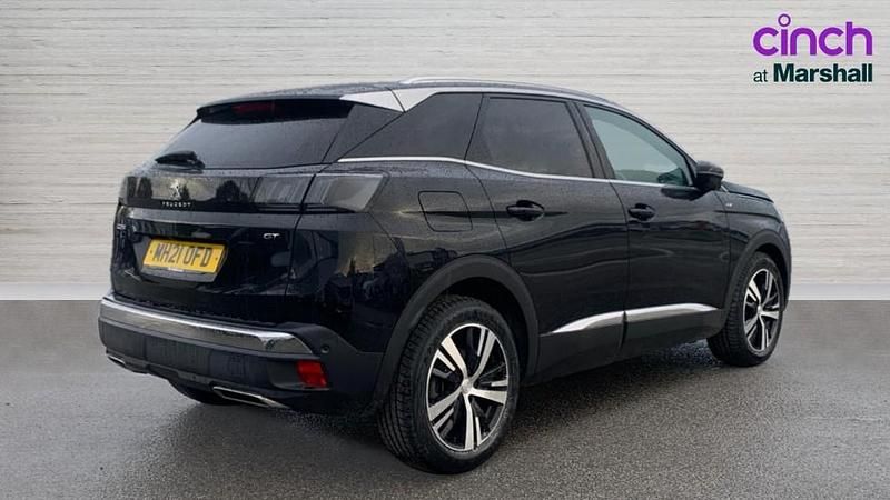 Used Peugeot 3008 GT 131 HP (96 kW) 2021 Black SUV