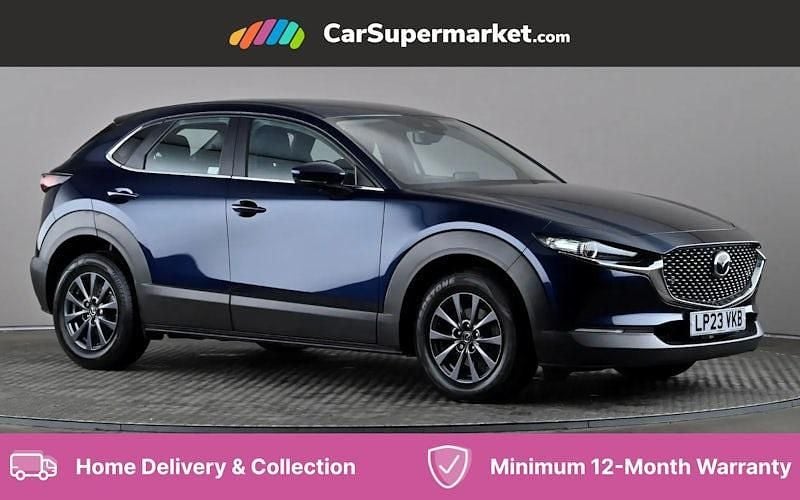 Blue Used 2022 Mazda CX-30 SUV | £15,397 (Fair price) - Image 1/4