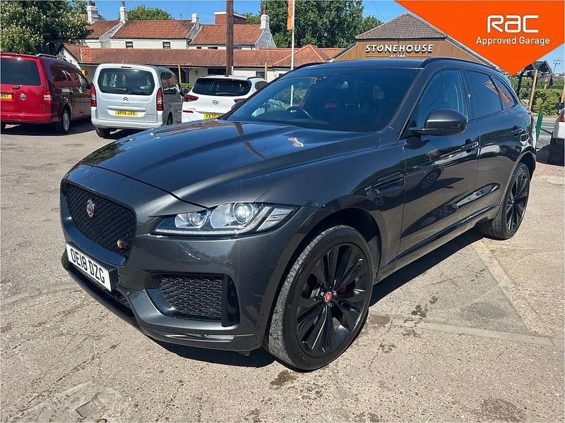 Grey Used 2018 Jaguar F-Pace S SUV | £21,995 (Fair price) - Image 1/4