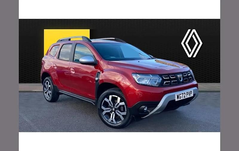 Red Used 2022 Dacia Duster Prestige SUV | £14,781 (Fair price) - Image 1/4